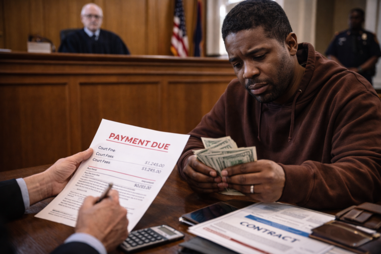 court fines and fees