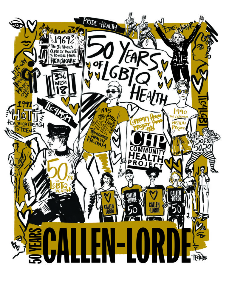 Callen Lorde Artwork Black Gold Version A 50 years black gold and white e1546576531473