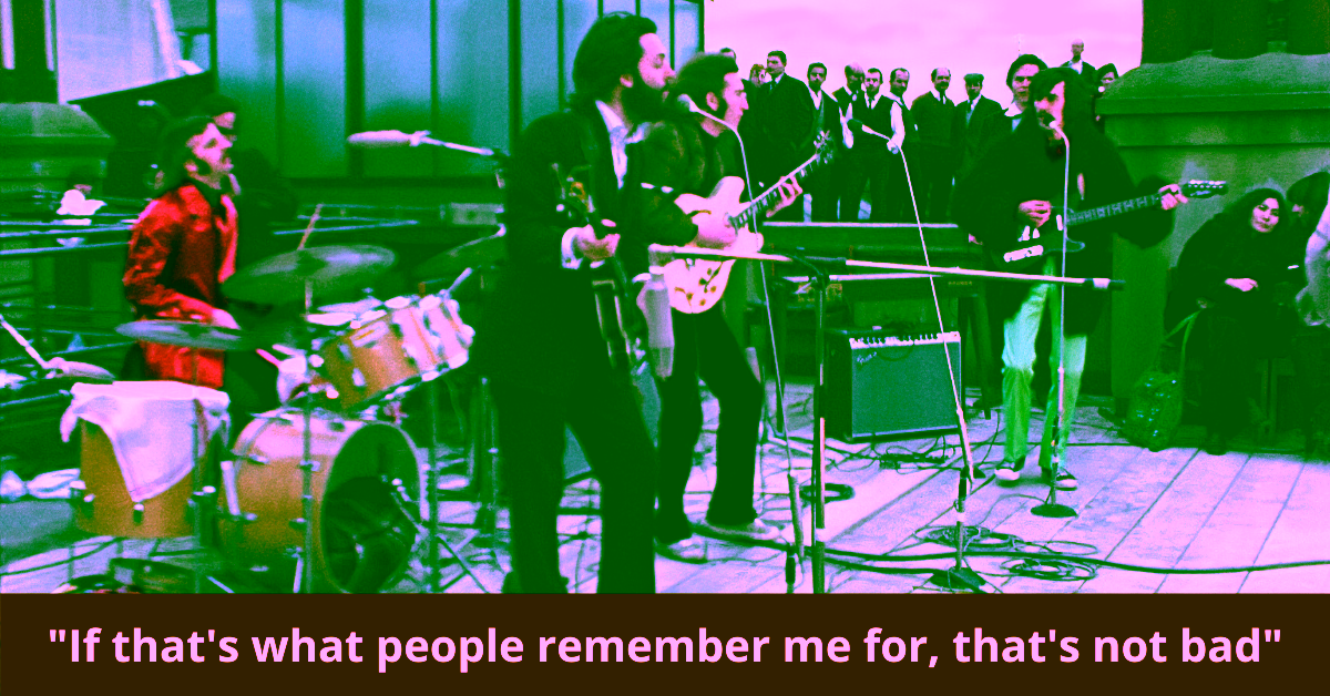 The Beatles Rooftop Concert Police Intervention 1969